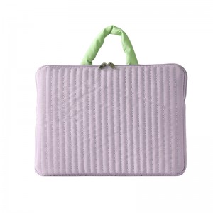 Quilted Laptop Sleeve 14 inch Laptop Case