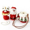Handmade Crochet Christmas Bucket Bag