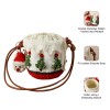 Handmade Crochet Christmas Bucket Bag