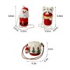 Handmade Crochet Christmas Bucket Bag
