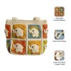 Handmade Crochet Elephant Shoulder Tote Bag