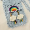 Handmade Crochet Hollow Crossbody Phone Bag