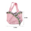 Handmade Crochet Multi-Rose Handbag