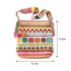 Handmade Crochet Smiley Maze Tote Bag