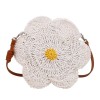 Handwoven Sunflower Crochet Crossbody Bag