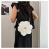 Handwoven Sunflower Crochet Crossbody Bag