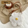 Handwoven Sunflower Crochet Crossbody Bag