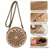 Small Round Crochet Beach Bag