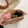Small Round Crochet Beach Bag
