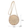 Small Round Crochet Beach Bag