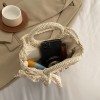 Straw Basket Crossbody Bag for Women