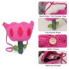 Tulip Crochet Phone Bag
