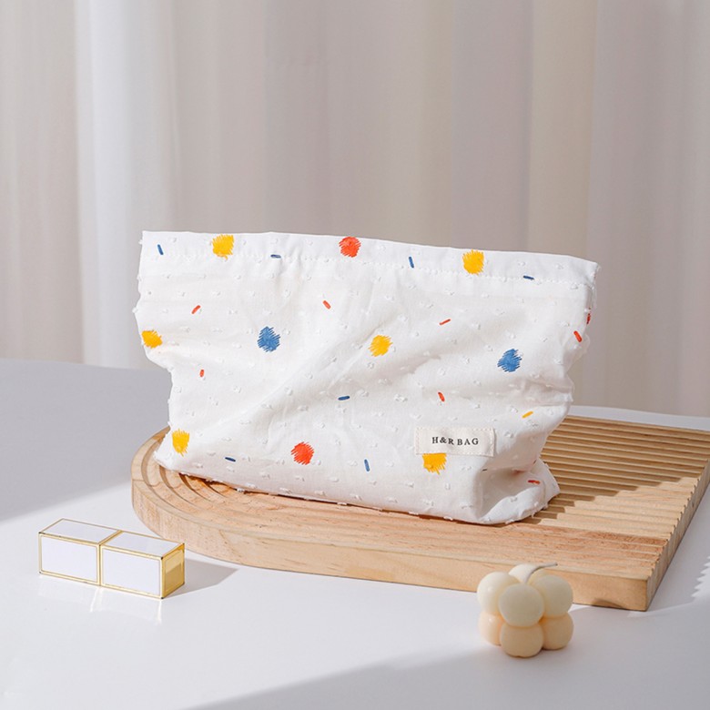 Colorful Polka Dot Makeup Pouch Colorful Polka Dot Makeup Pouch