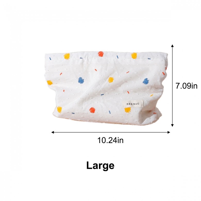 Colorful Polka Dot Makeup Pouch Colorful Polka Dot Makeup Pouch