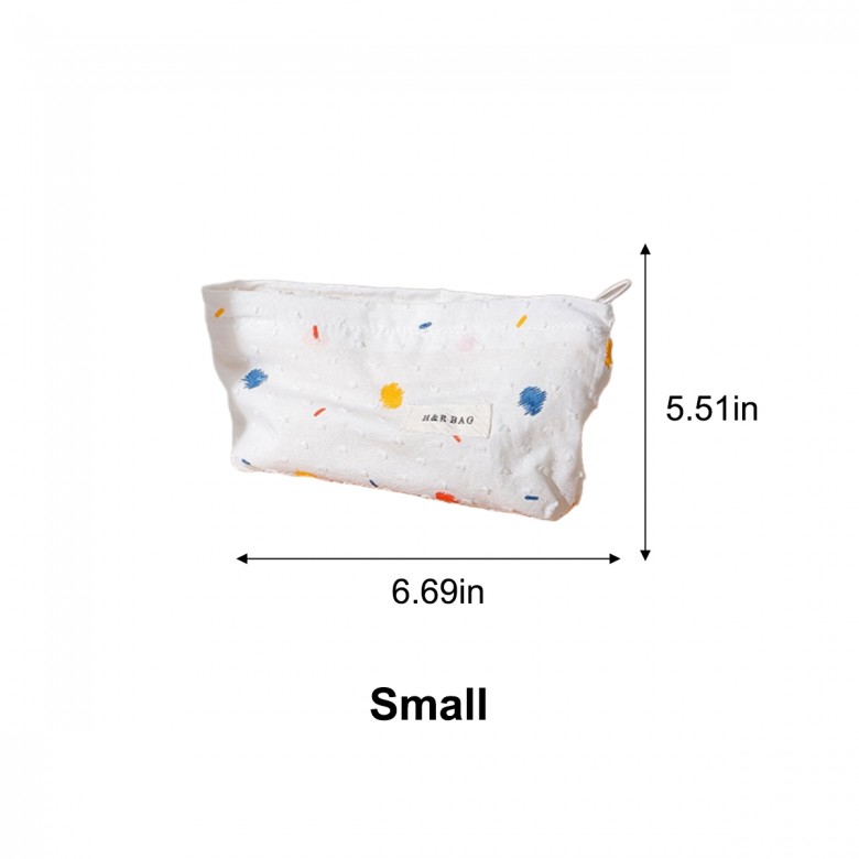 Colorful Polka Dot Makeup Pouch Colorful Polka Dot Makeup Pouch