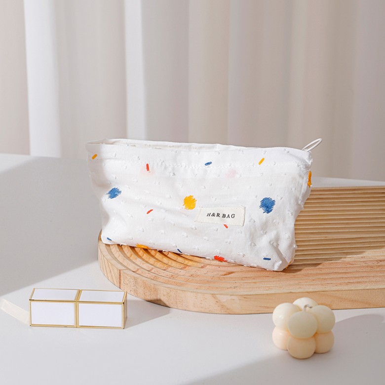 Colorful Polka Dot Makeup Pouch Colorful Polka Dot Makeup Pouch