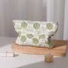 Fresh Cotton Linen Embroidered Makeup Pouch
