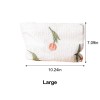 Organic Cotton Tulip Makeup Pouch