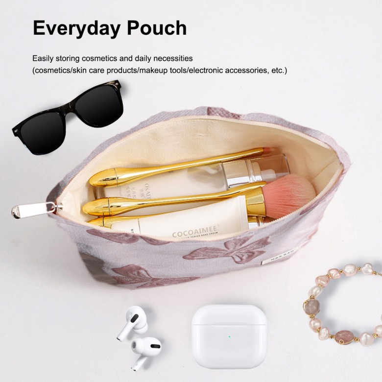 Pink Bow Make Pouch Pink Bow Make Pouch