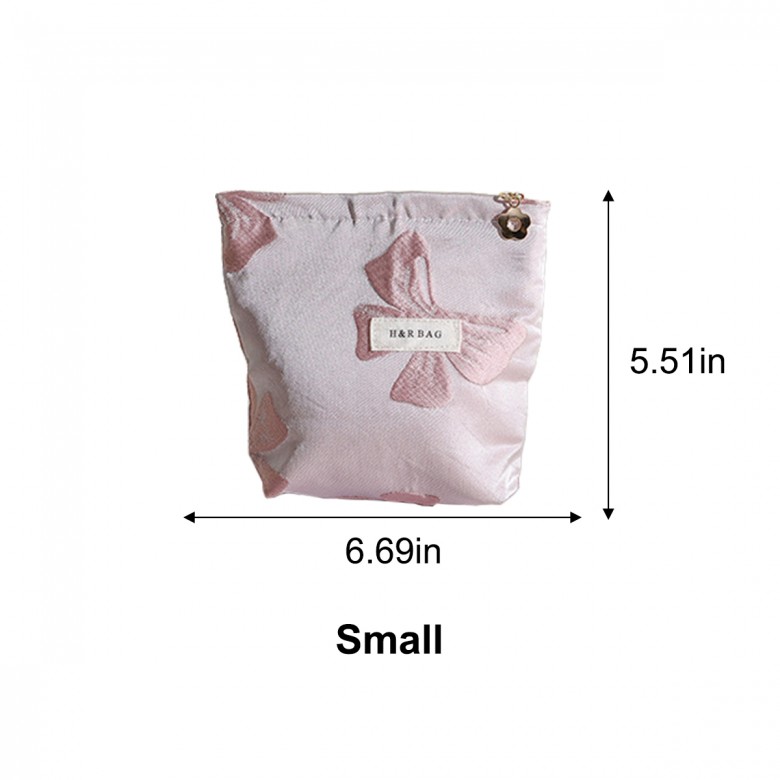 Pink Bow Make Pouch Pink Bow Make Pouch