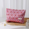 Rose Pink Heart Makeup Pouch