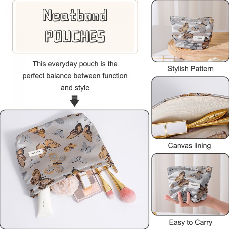 Vintage Butterfly Makeup Pouch Vintage Butterfly Makeup Pouch