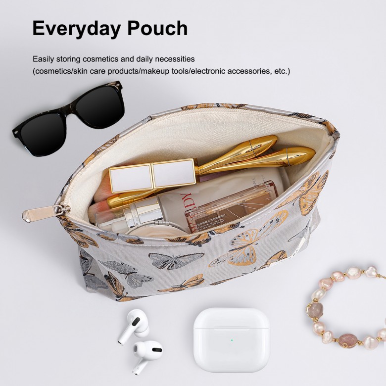 Vintage Butterfly Makeup Pouch Vintage Butterfly Makeup Pouch