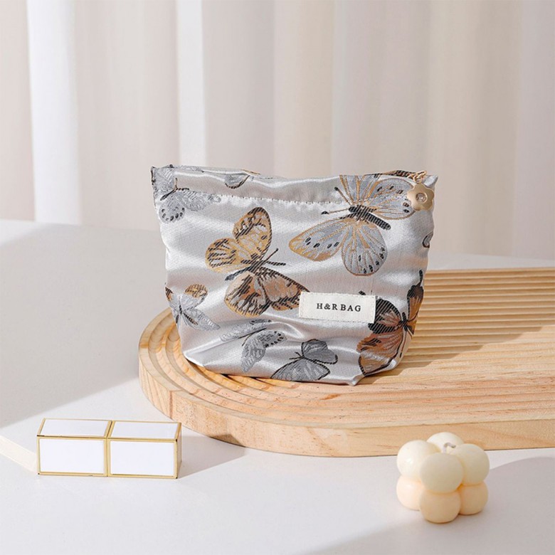 Vintage Butterfly Makeup Pouch Vintage Butterfly Makeup Pouch