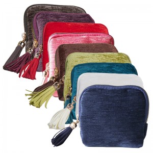 Travel Jewelry Storage Bag with Tassel