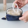 Travel Jewelry Storage Bag with Tassel