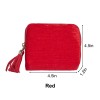 Travel Jewelry Storage Bag with Tassel