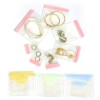 Anti Tarnish Jewelry Bag Reusable Clear Ziplock Pouches 70PCS