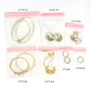 Anti Tarnish Jewelry Bag Reusable Clear Ziplock Pouches 70PCS