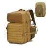 Military Tactical Backpack Molle Waist Bag Set