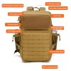 Military Tactical Backpack Molle Waist Bag Set
