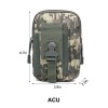 Military Tactical Backpack Molle Waist Bag Set