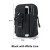 Black with White Line  + $6.99 