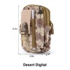 Military Tactical Backpack Molle Waist Bag Set