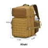 Military Tactical Backpack Molle Waist Bag Set