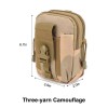 Military Tactical Backpack Molle Waist Bag Set