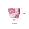Floral Embroidered Canvas Cosmetic Bag