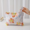Floral Makeup Pouch Set for Purse 2PCS