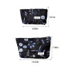 Handmade Embroidered Cosmetic Bag Set 2PCS