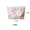 Summer Embroidered Canvas Cosmetic Pouch