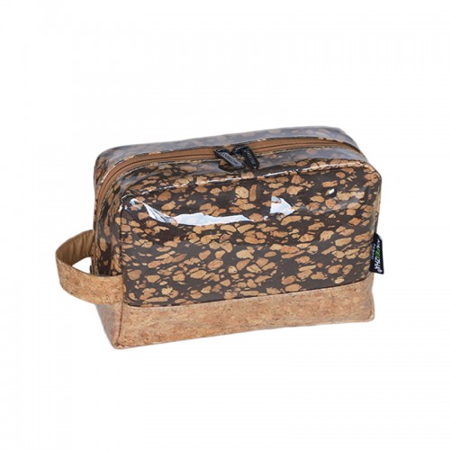 Eco-Friendly Biodegradable Coffee Grounds Makeup Bag