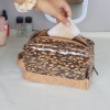 Eco-Friendly Biodegradable Coffee Grounds Makeup Bag