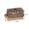 Eco-Friendly Biodegradable Coffee Grounds Makeup Bag