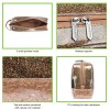 Eco-Friendly Tea Leaf Residue Makeup Bag