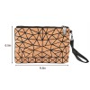 Natural Cork Geometric Makeup Bag