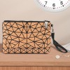 Natural Cork Geometric Makeup Bag